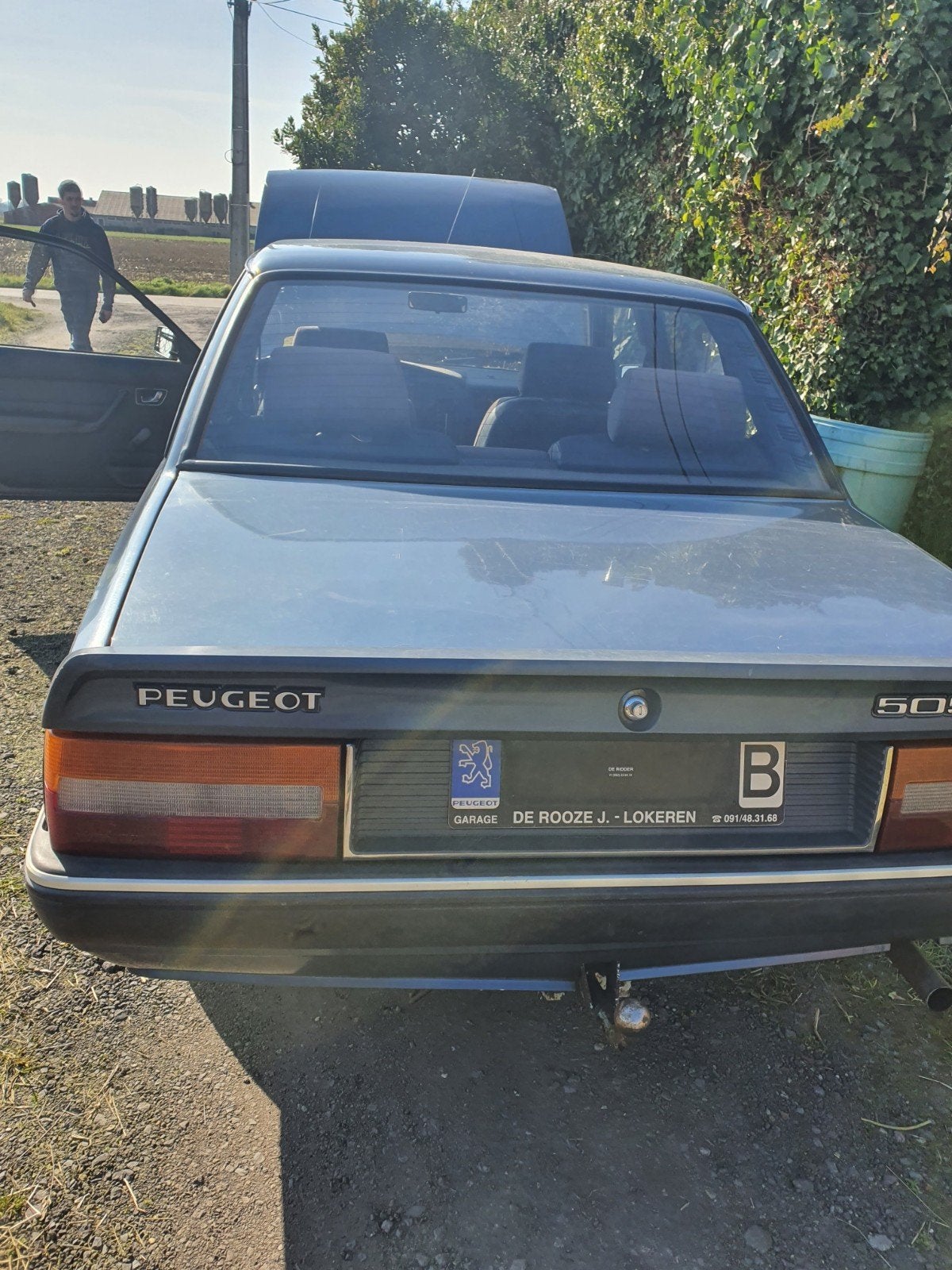 peugeot 505 sxd, Autos, Achat, 2500 cm³, Particulier, Bleu