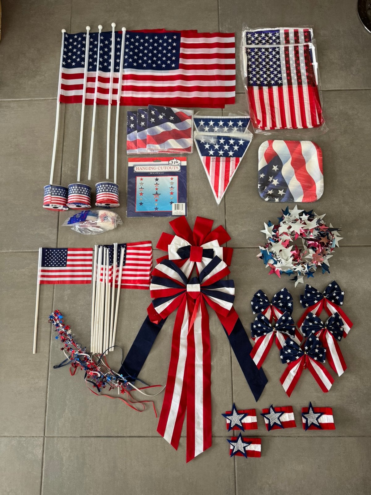 Amerikaanse deco, Ophalen, Nieuw, Versiering