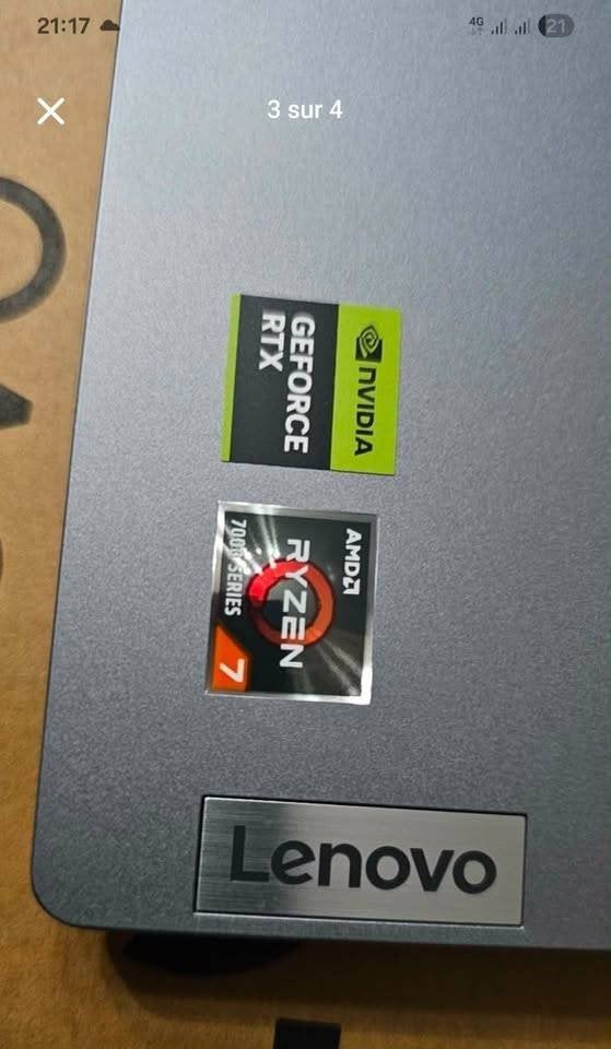 Pc Portal lenovo 15.6 Ryzen 7 / 24GB Ram /RTX4050 / 1To SSd, Computers en Software, Windows Laptops, Ophalen, 15 inch, Nieuw, AMD Ryzen 7