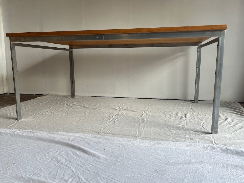 PK51 – Poul Kjærholm – Kold Christensen – Restauratieproject, Marqué, Table, Autres matériaux, 69 cm
