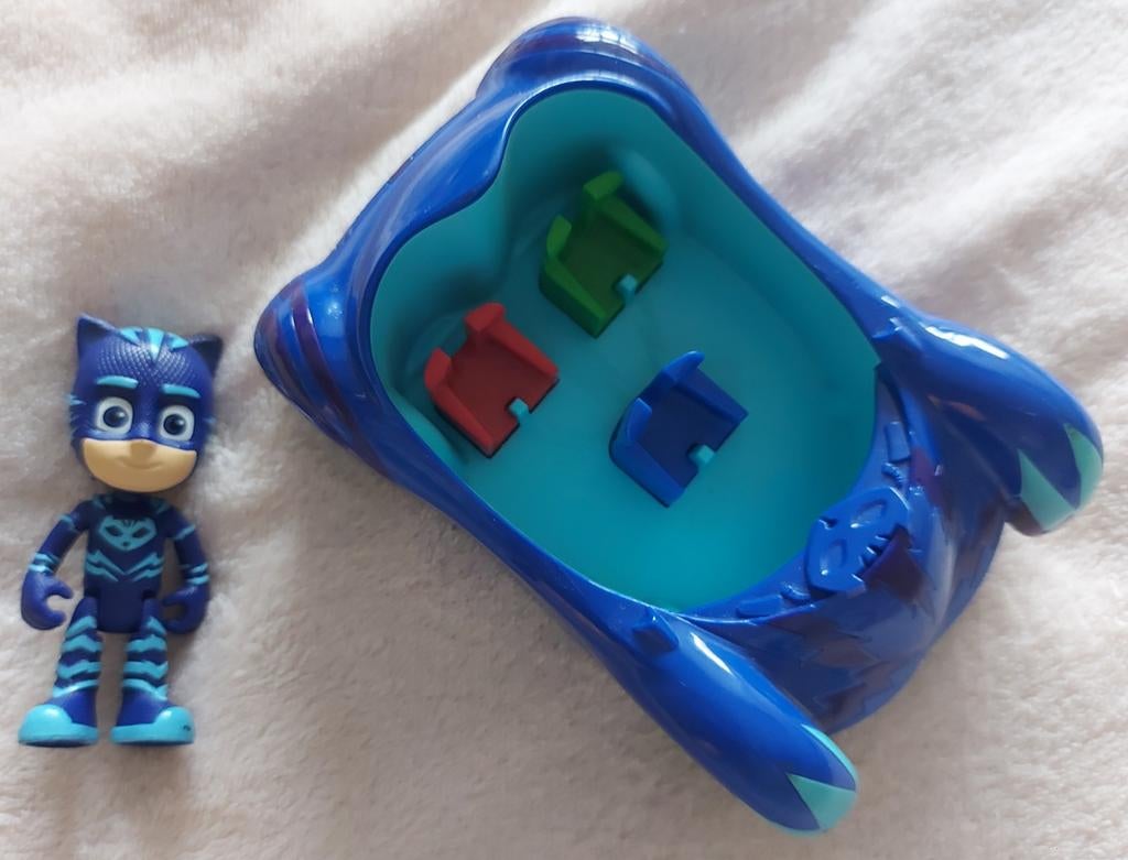 Pyjamasque Bleu "Yoyo" véhicule + figurine, Enlèvement