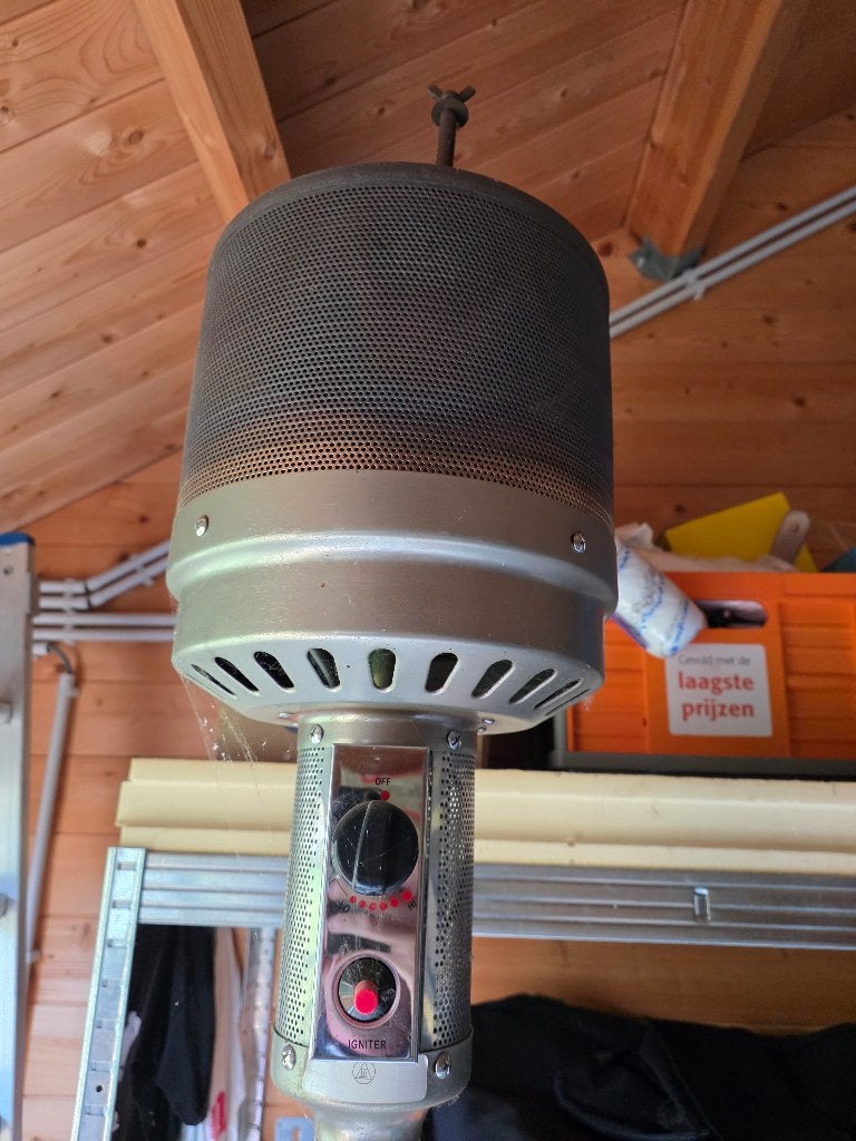 Tuin verwarming, Ophalen, Gas