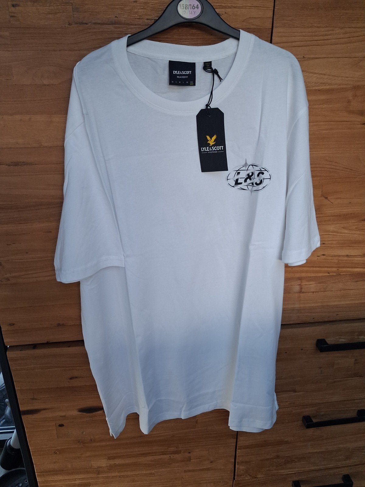 Nieuwe witte t-shirt Lyle & Scott xxl, Ophalen of Verzenden