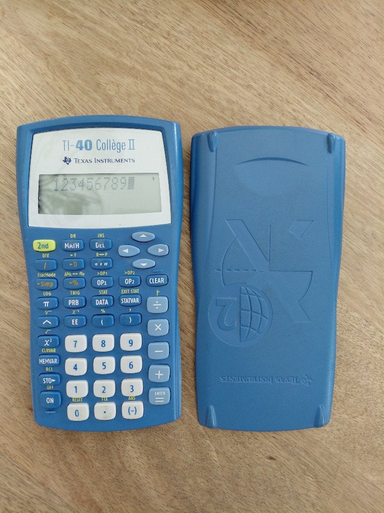 Rekenmachine Texas Instruments TI-40 Collège II, Ophalen of Verzenden, Zo goed als nieuw