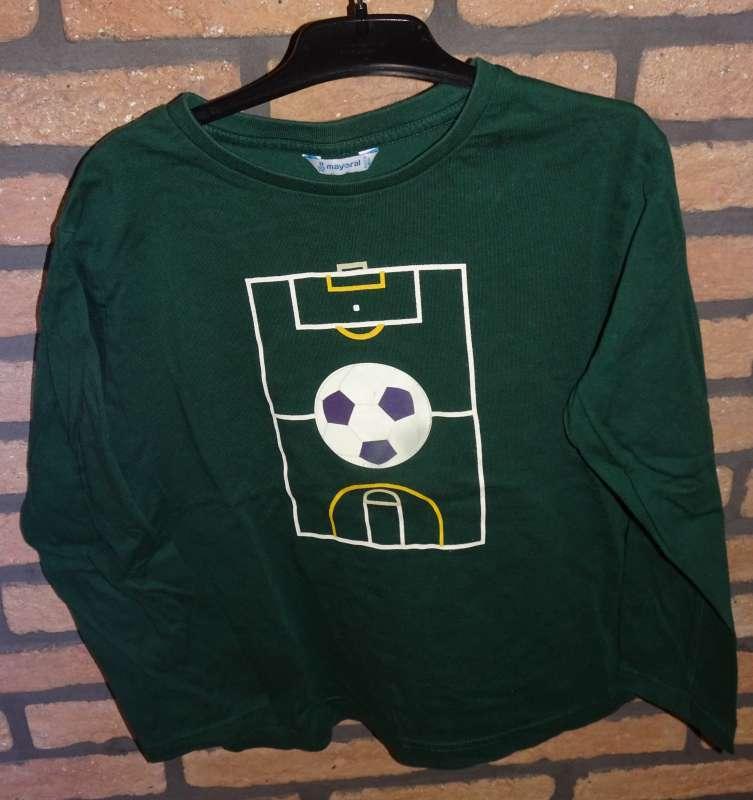 T-shirt met voetbal, Garçon, Enlèvement ou Envoi, Chemise ou À manches longues, MAYORAL