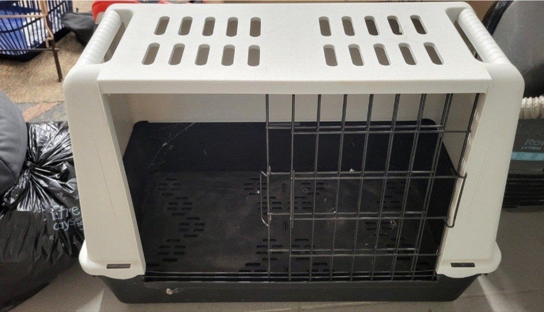 benche voor puppy, Ophalen, Gebruikt