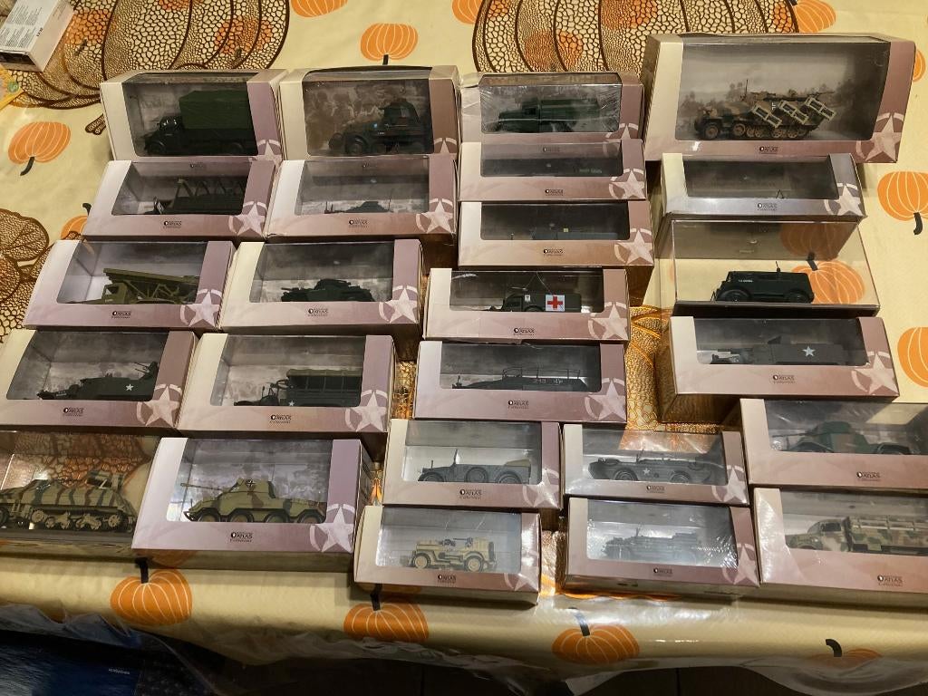 Véhicules militaires miniatures 1:43, collection Atlas, NEW, Enlèvement ou Envoi, Armée de terre, Miniature ou Figurine