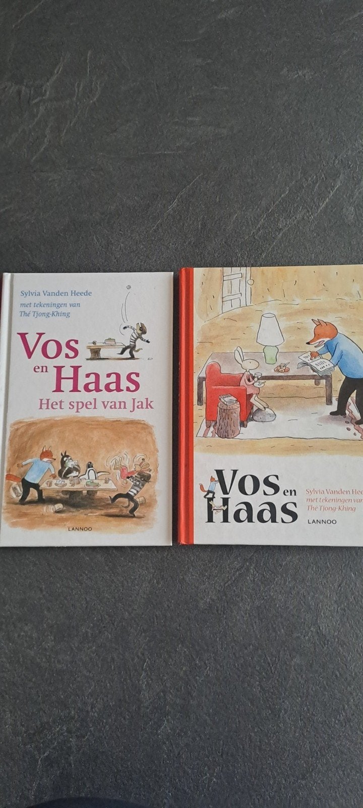 Set van 2 Vos en Haas boeken – Sylvia Vanden Heede, Ophalen of Verzenden, Zo goed als nieuw, Vanden Heede, Prentenboek