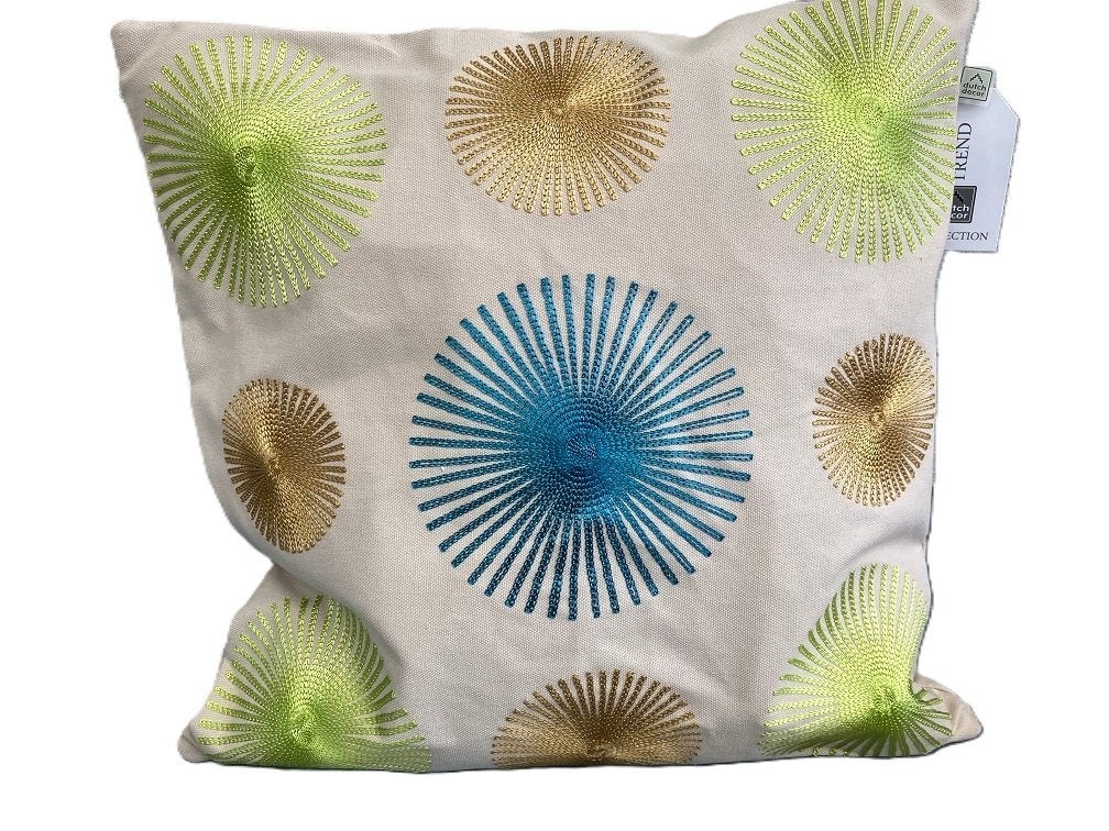 KUSSENHOES LUXE NARDIA 45X45 CM ZAND NIEUWs, Ophalen of Verzenden, Nieuw, Beige, Vierkant