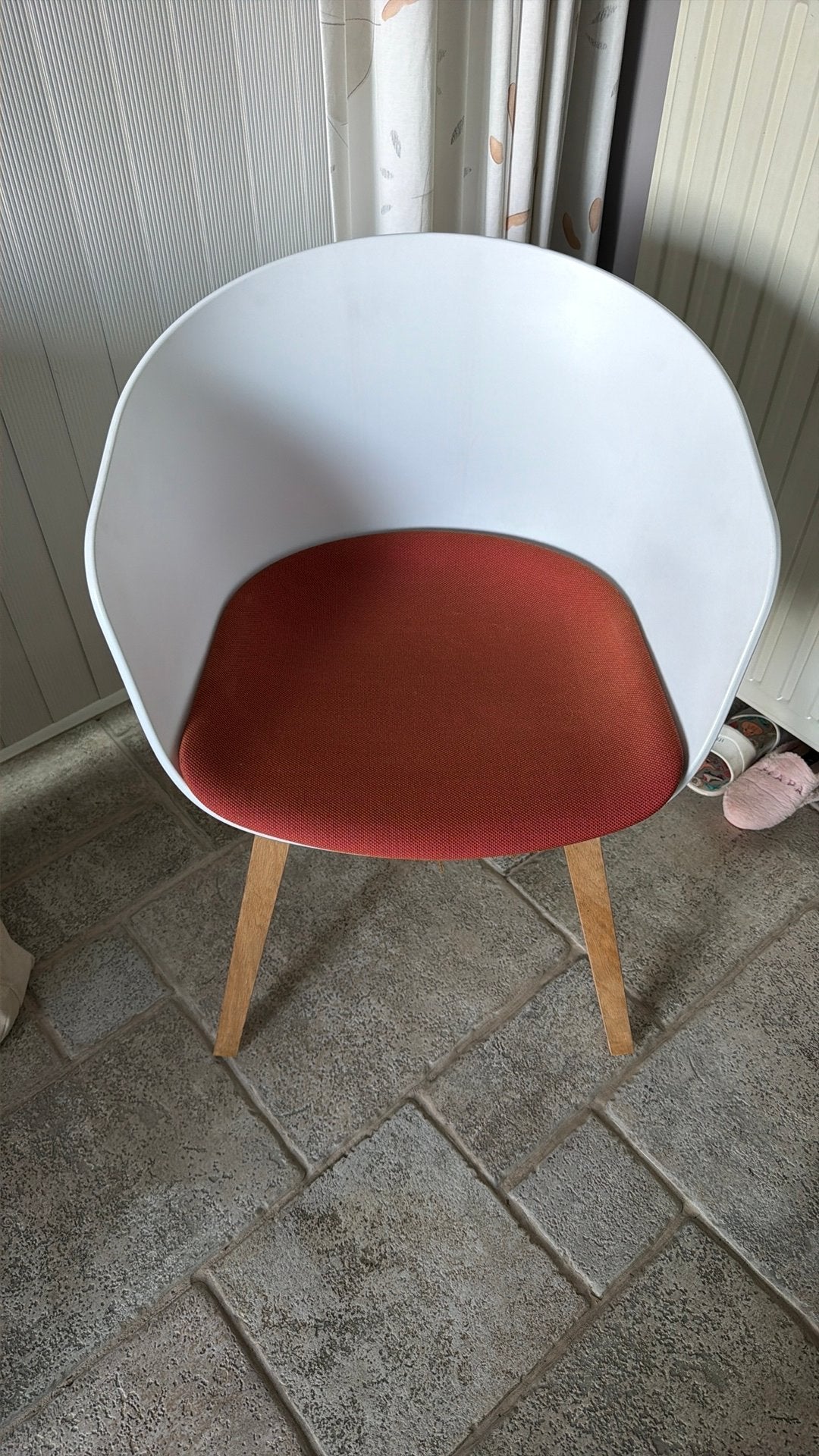 Hay stoel, Huis en Inrichting, Stoelen, Ophalen, Zo goed als nieuw, Wit