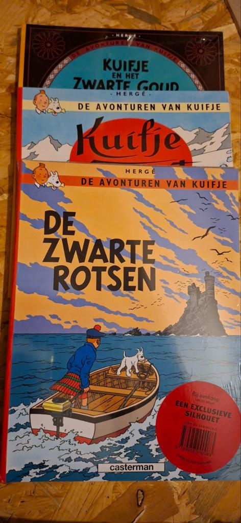 3 nieuwe strips Kuifje, Ophalen