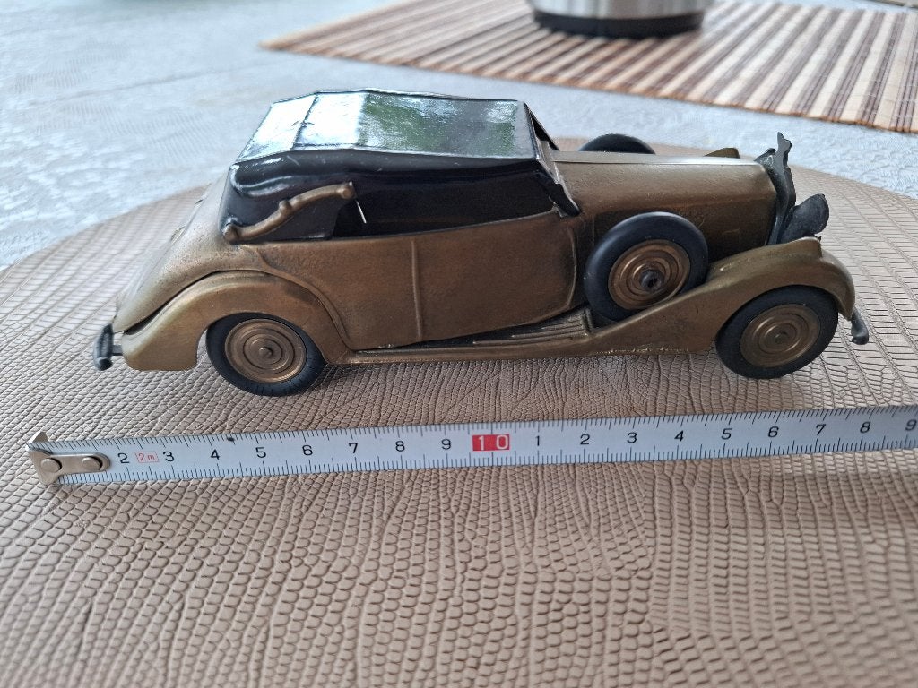 rolls royce 1938 / messing, Hobby en Vrije tijd, Modelauto's | Overige schalen, Ophalen