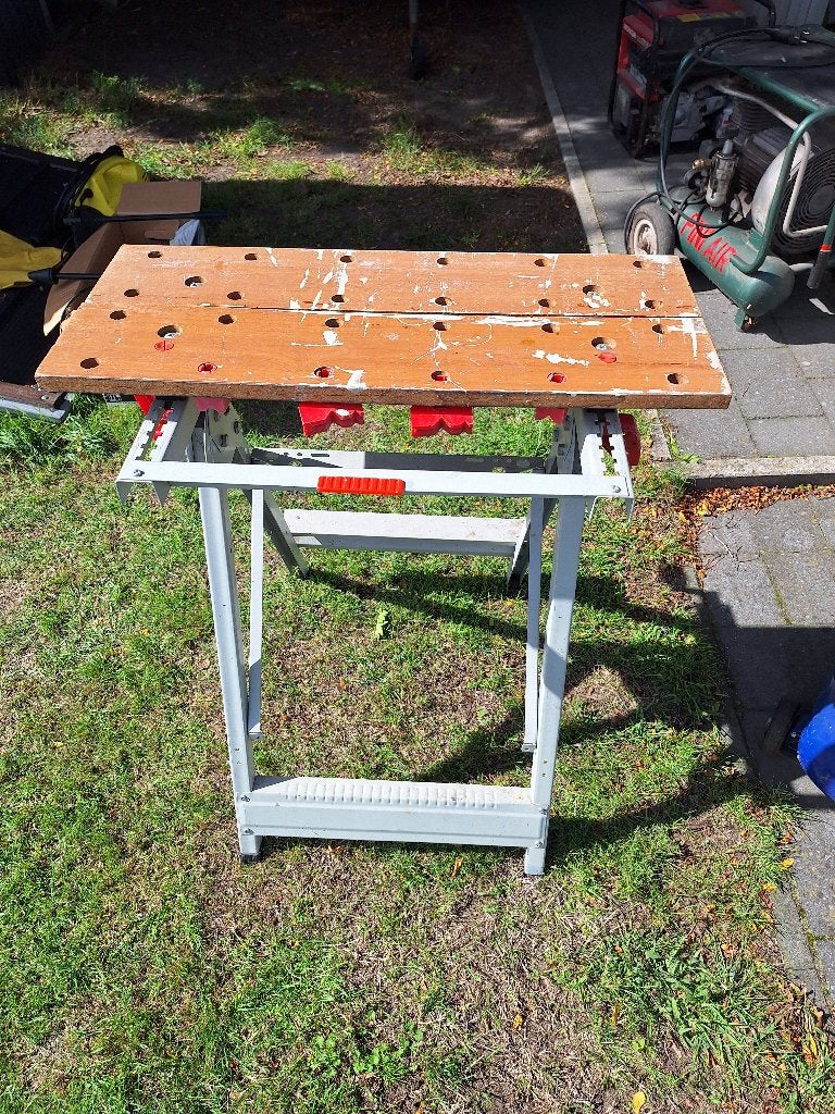 Werkbank, Doe-het-zelf en Bouw, Ophalen, Gebruikt, Inklapbaar