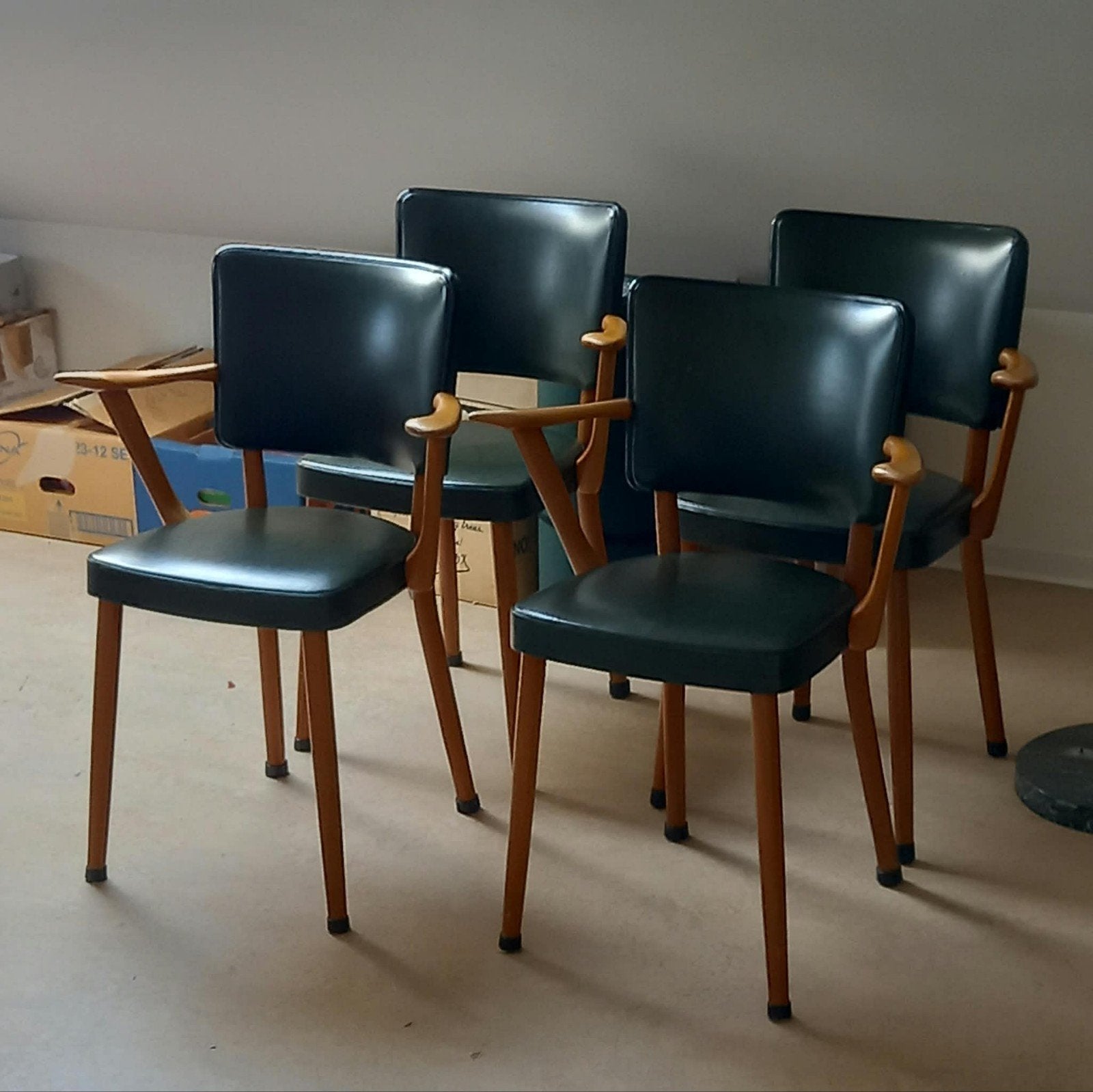 VINTAGE SET STOELEN STEVENS, Ophalen