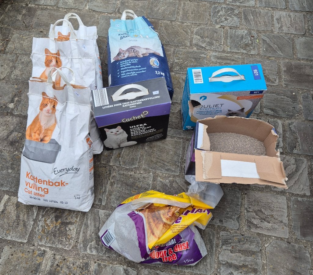 Lot de litière pour chat Yellow Brussels Putte, Animaux & Accessoires, Enlèvement ou Envoi, Neuf