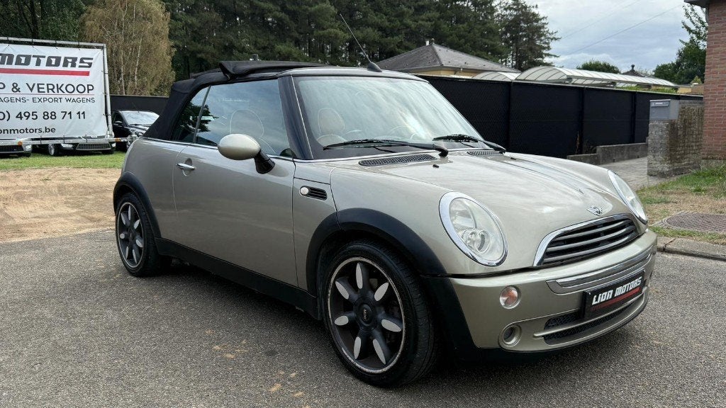 Mini Cooper Cabrio 1.6 İ | Zeer Nette Staat - Cruise Control, Auto's, Mini, Voorwielaandrijving, Dealer onderhouden, 1568 cc, 4 cilinders