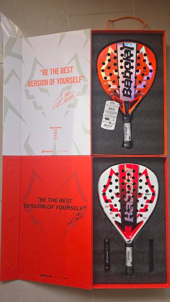 Raquettes  Babolat  Viper 2025 et 2026, Sport en Fitness, Padel, Ophalen