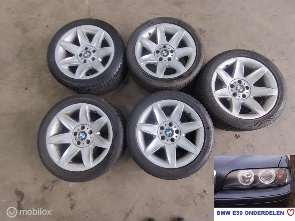 Diverse BMW velgen (E39, E60/61 etc.) per stuk of per set., Auto-onderdelen, Banden en Velgen, Velg(en), 17 inch, Personenwagen