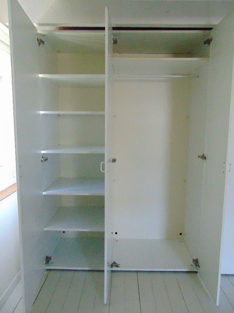 2 armoires blanches, 100 à 150 cm, Enlèvement, Utilisé, 200 cm ou plus