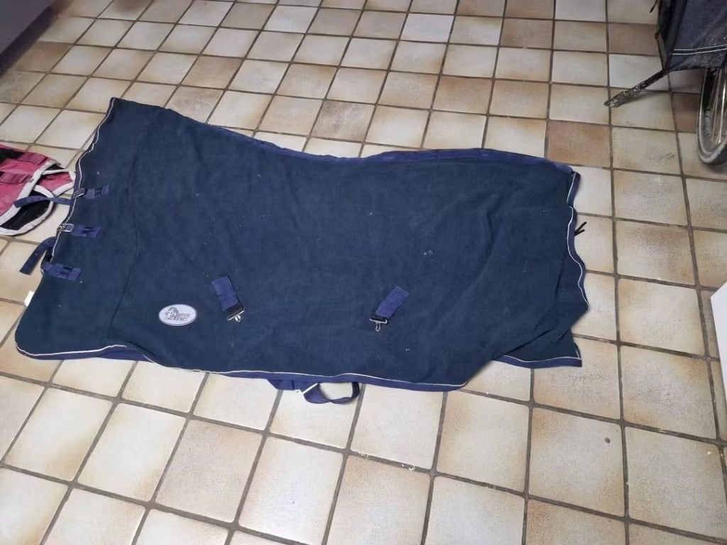 Paardendekens, Dieren en Toebehoren, Afneembare hals, Gebruikt, Rood, Anky