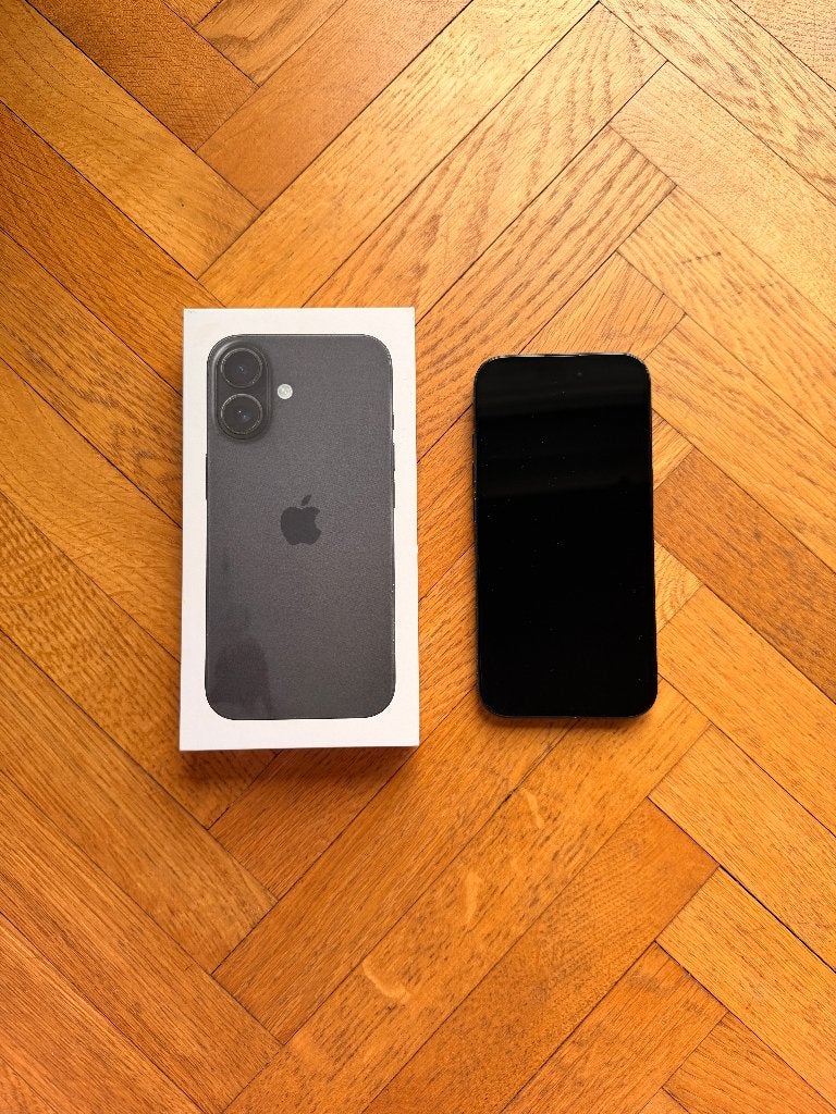 iPhone 16 256 GB Zwart – Originele doos – Werkt perfect, Telecommunicatie, Mobiele telefoons | Apple iPhone, Gebruikt, Zwart, IPhone 16