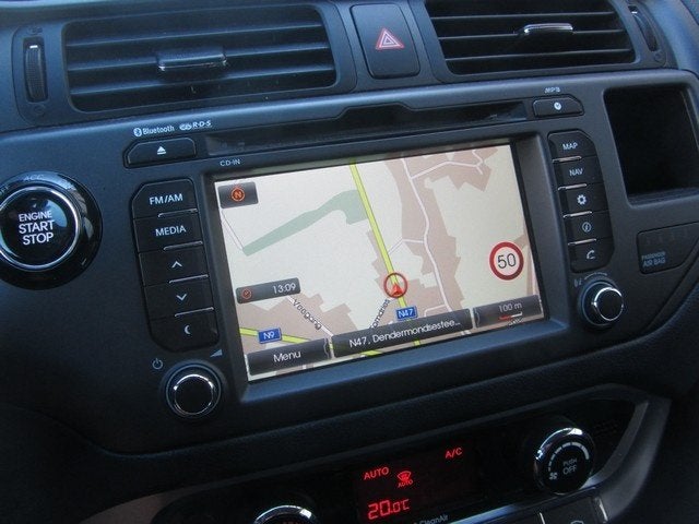Kia Rio 1.4i 34.000km Automatic Garantie GPS Camera, Rouge, Euro 5, Achat, Entreprise