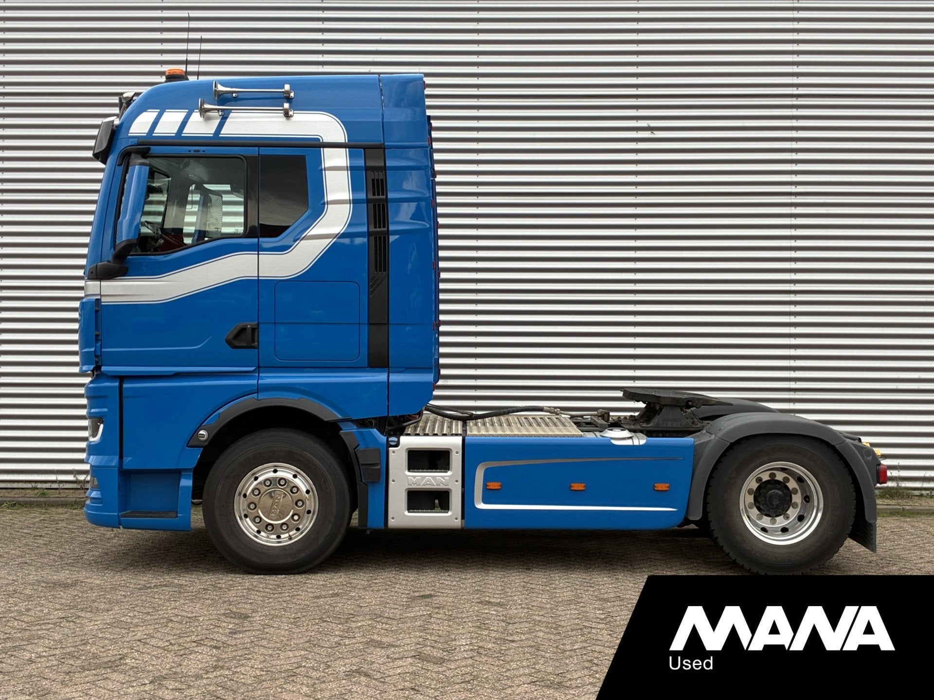 MAN TGX 18.640 D38 4x2 BL SA GM RETARDER / ALCOA / HYDRAULIE, Auto's, Automaat, Dealer onderhouden, 471 kW, Blauw