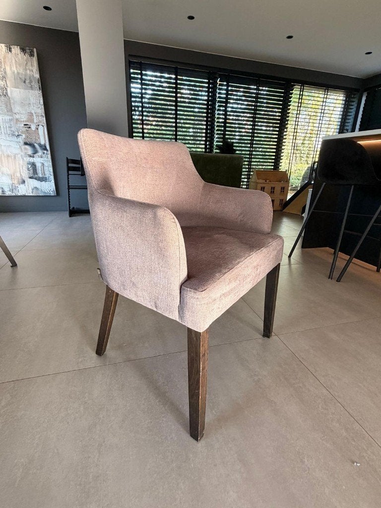 Eettafel Stoel Dome Deco, Huis en Inrichting, Stoelen, Ophalen, Gebruikt, Overige kleuren, Stof
