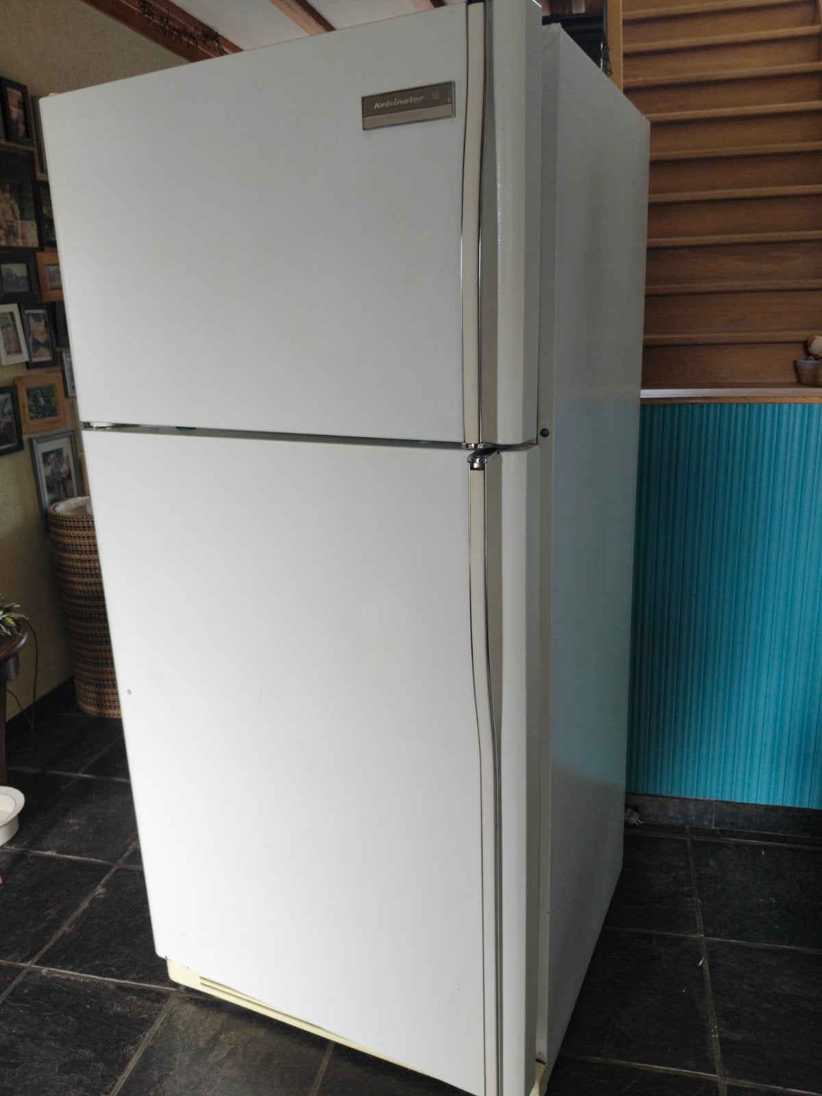 ijskast koelkast frigo met diepvriesvak kelvinator, Electroménager, Enlèvement, Utilisé, Avec congélateur séparé