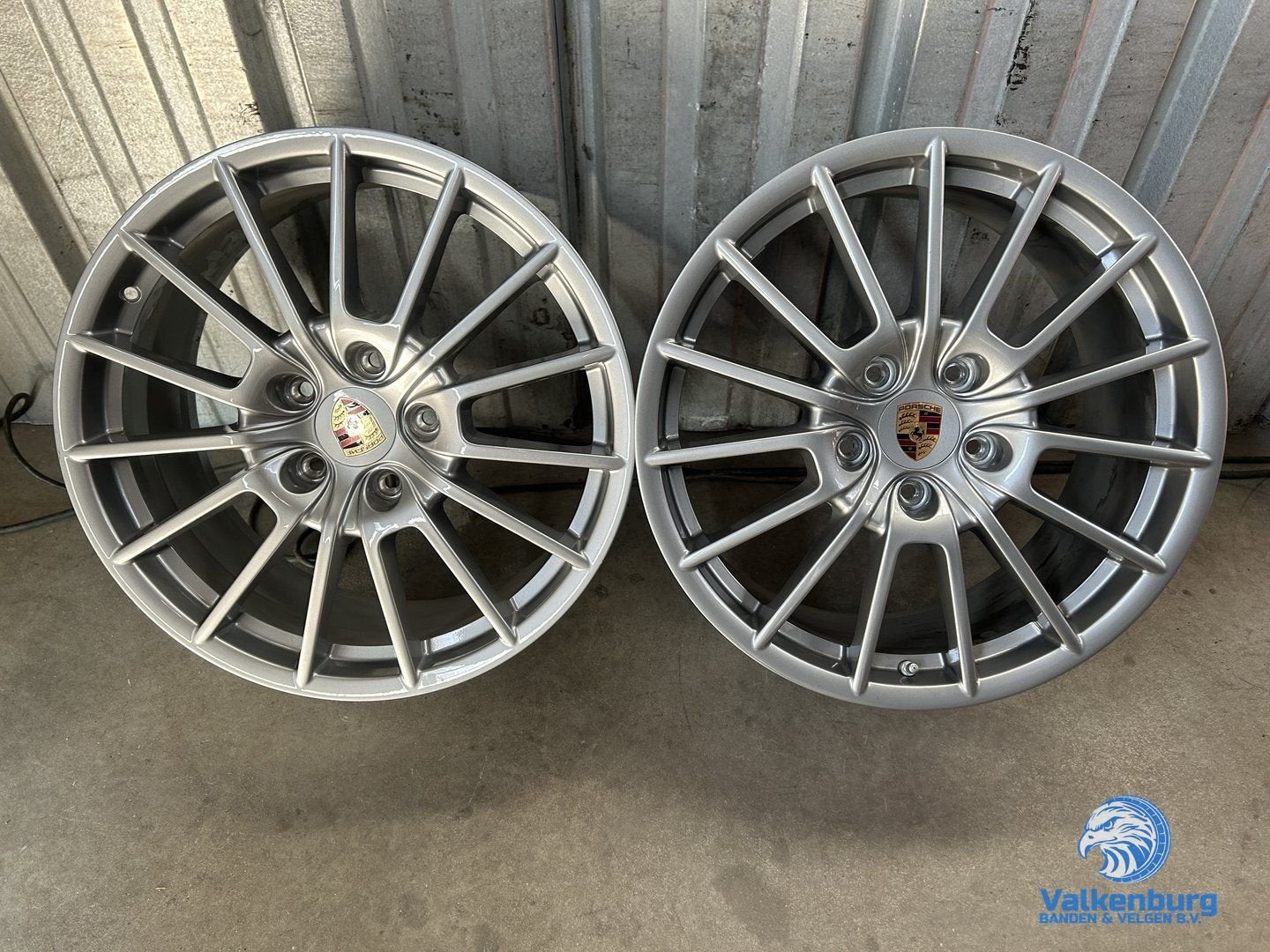 2 stuks originele Porsche Panamera 970 20 inch velgen 5x130, Gebruikt, Velg(en), -, -