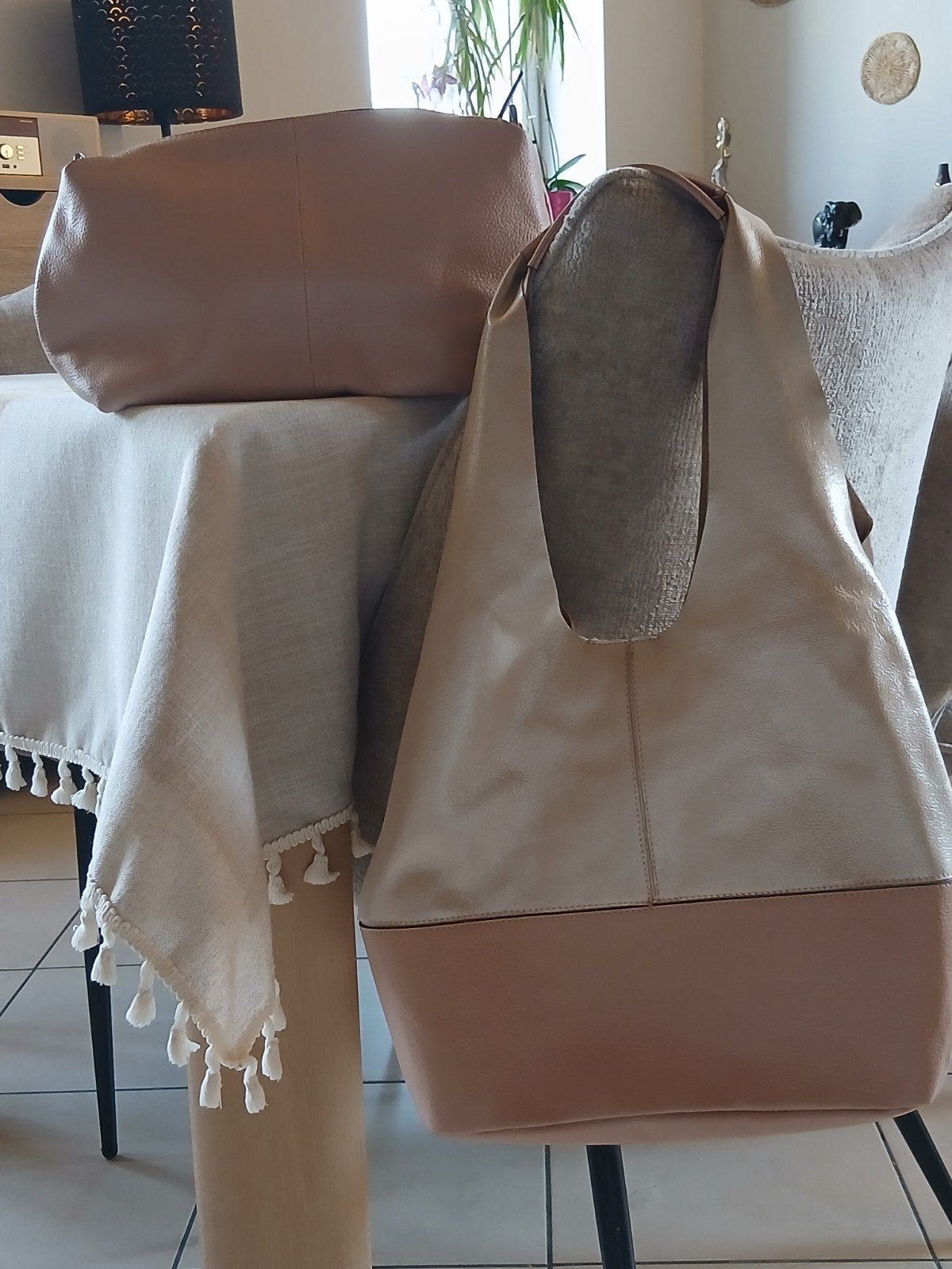 grand sac, Handtassen en Accessoires, Ophalen of Verzenden, Nieuw, Roze, Overige typen