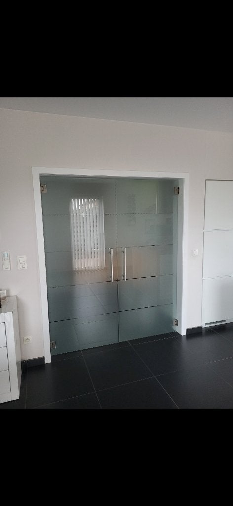 Dubbele glazen deur, Doe-het-zelf en Bouw, Ophalen, 120 cm of meer, Binnendeur, 200 tot 215 cm