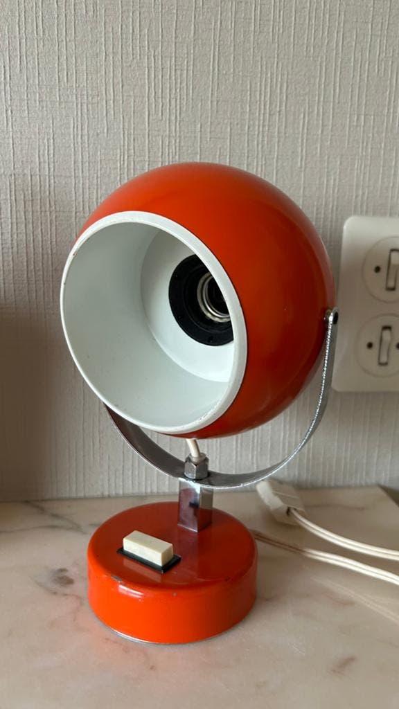 Retro Tafellamp, Ophalen, Kunststof, Gebruikt, Minder dan 50 cm