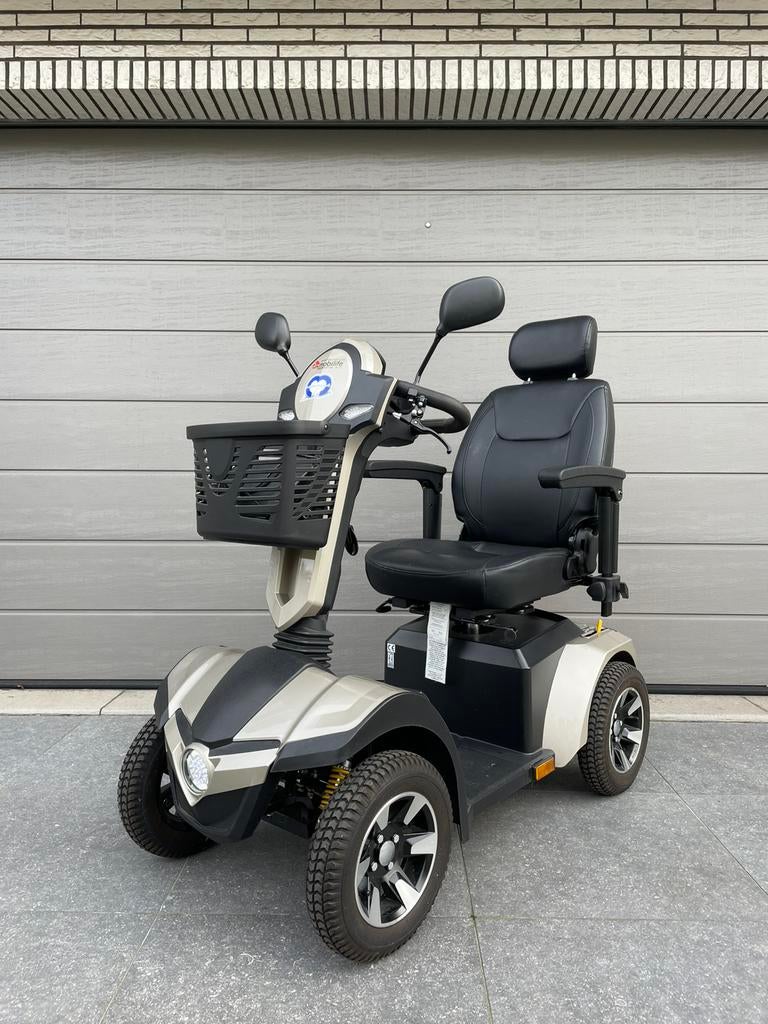 Scootmobiel Vermeiren Mercurius 4D voiturette électrique pmr, Enlèvement ou Envoi, Pliant, Comme neuf