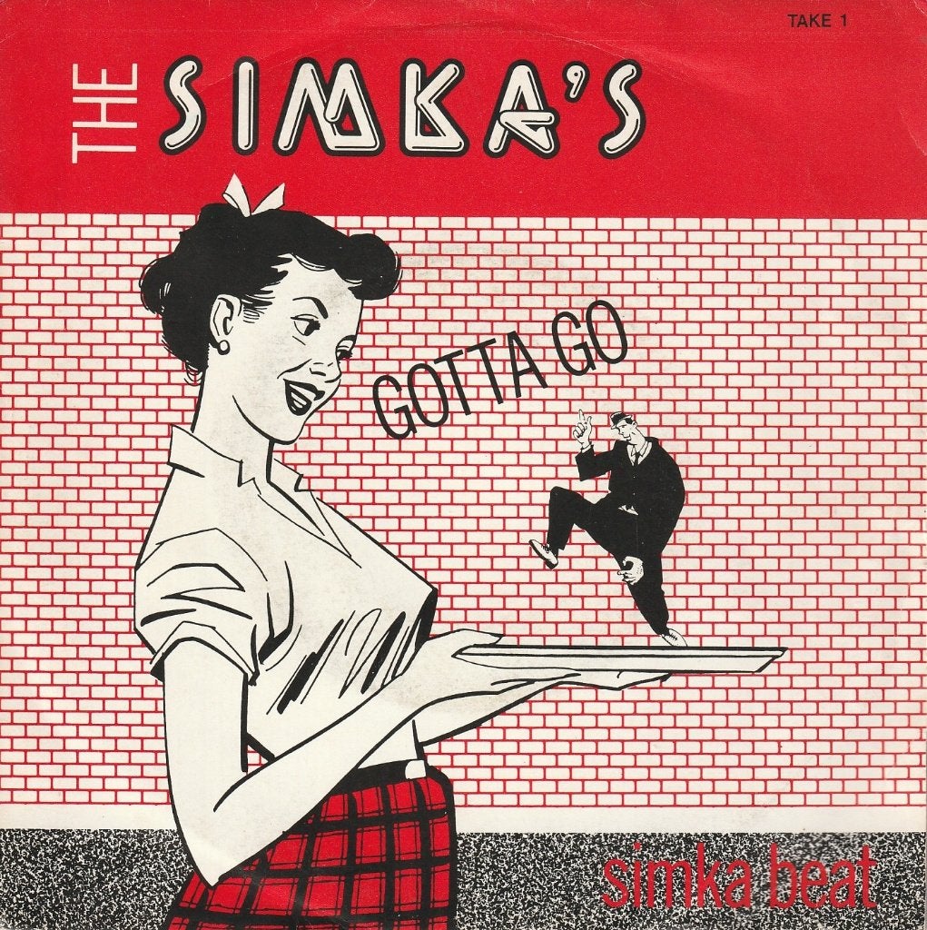 The Simka's - Gotta go, CD & DVD, Vinyles Singles, Enlèvement ou Envoi, 7 inch, Pochette photo, Utilisé
