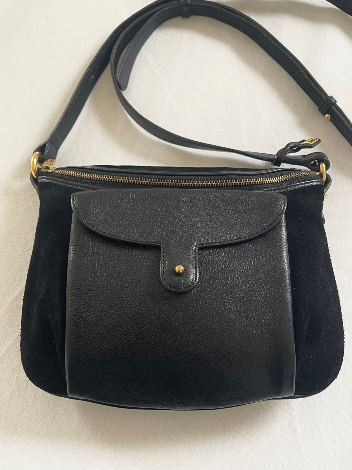 Delvaux Flou cross-over/schoudertas, Ophalen, Zo goed als nieuw, Zwart