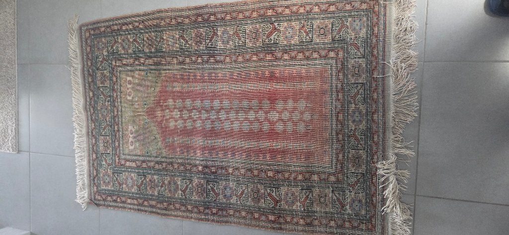 Oosterse tapijt, 50 tot 100 cm, 100 tot 150 cm, Ophalen of Verzenden, Zo goed als nieuw