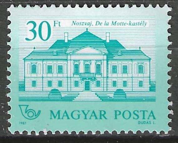 Hongarije 1987 - Yvert 3112 - Kastelen - Noszvaj (ZG), Verzenden, Postfris