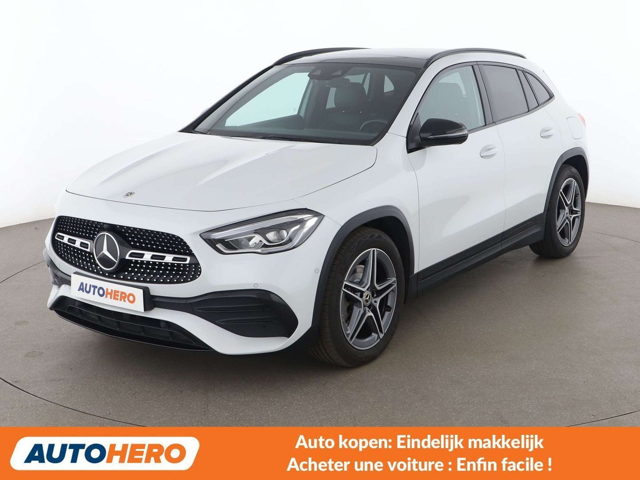 Mercedes-Benz GLA 250 GLA 250 4Matic AMG Line (bj 2022), Auto's, Automaat, Gebruikt, Wit, 178 g/km