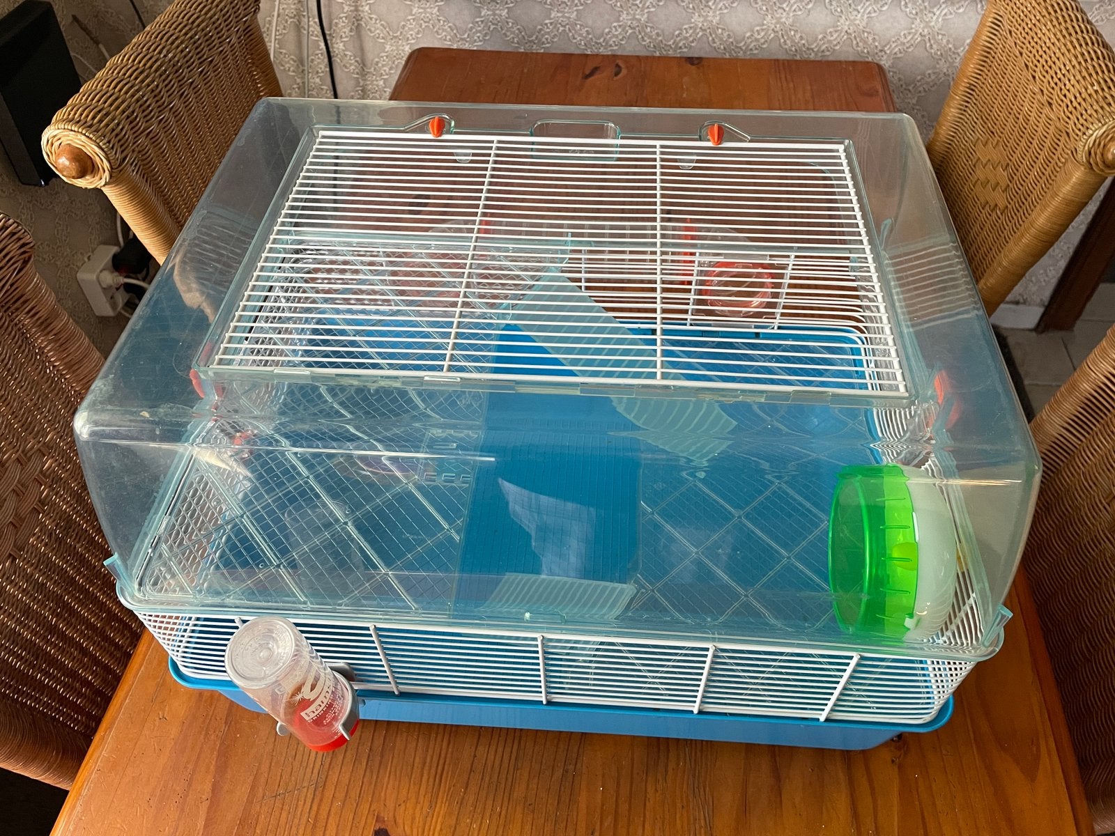 Kooi kleine knaagdier met verl toebehoren, Dieren en Toebehoren, Ophalen, Gebruikt, Kooi