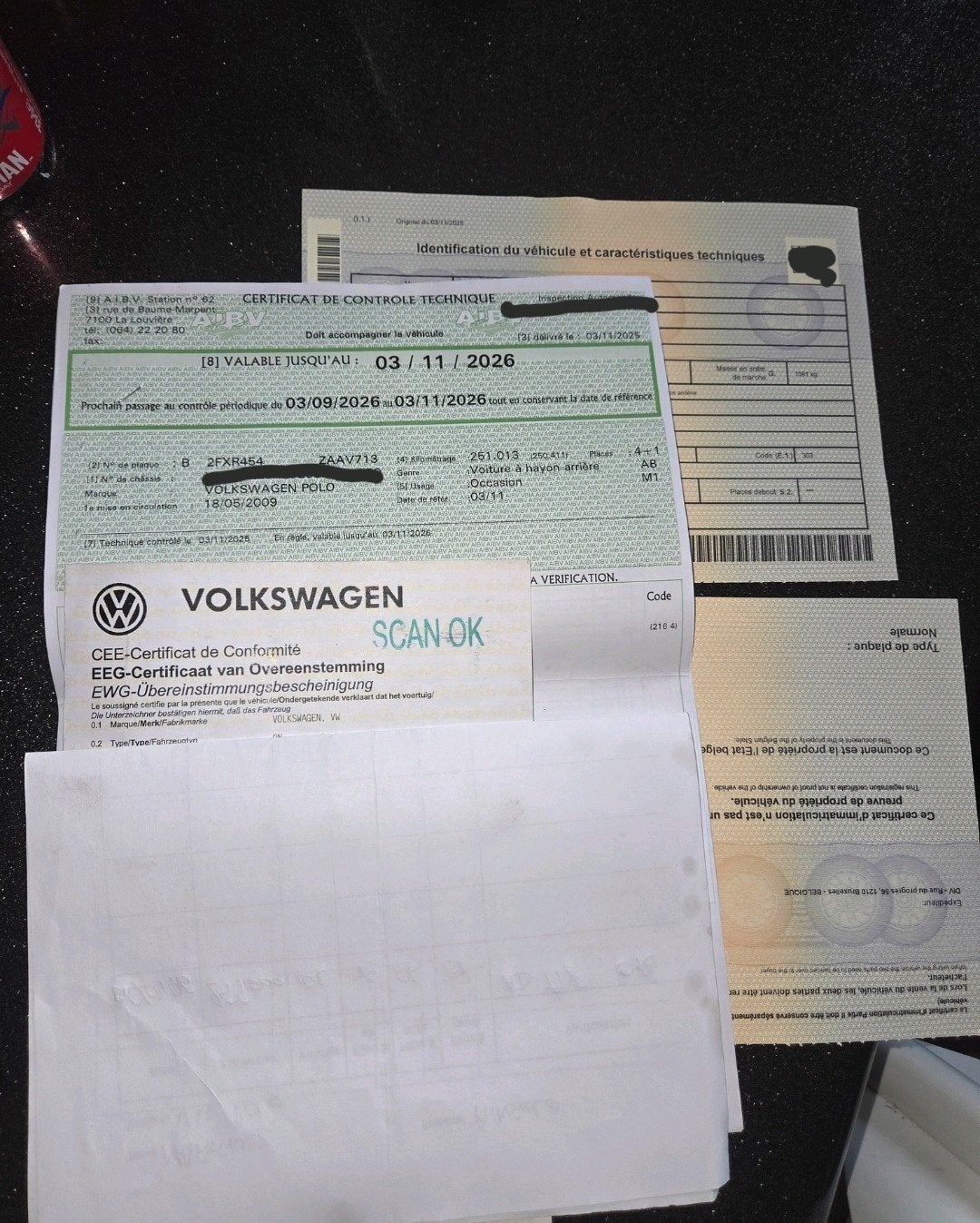 Vw polo 12cc essence annee 2009 sans control vente ou échang, Autos, Achat, USB, Boîte manuelle, 5 portes