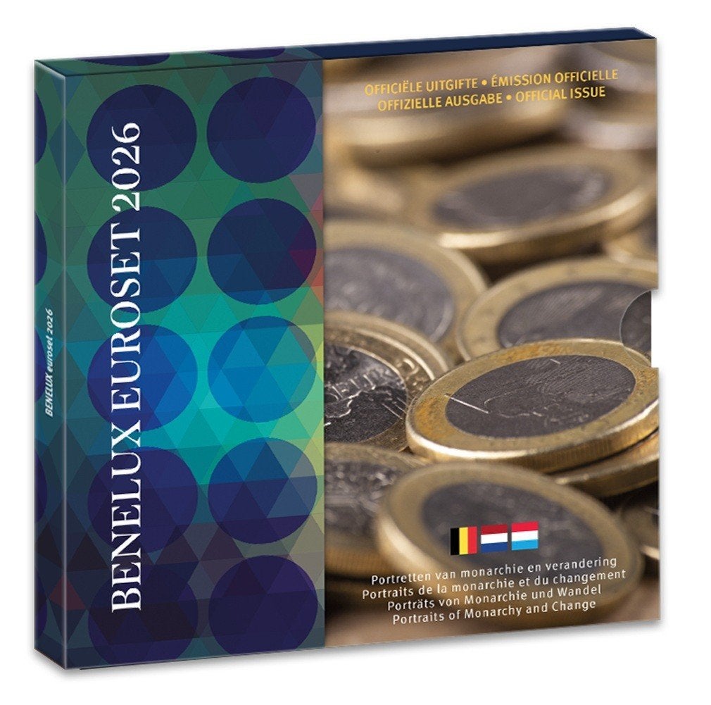 Benelux-set 2026, Timbres & Monnaies, Monnaies | Europe | Monnaies euro, Enlèvement ou Envoi, Belgique, Autres valeurs, Série