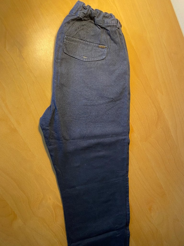 Beau pantalon léger bleu foncé 13 ans garçon Mango, Pantalon, Garçon, Enlèvement ou Envoi, Mango
