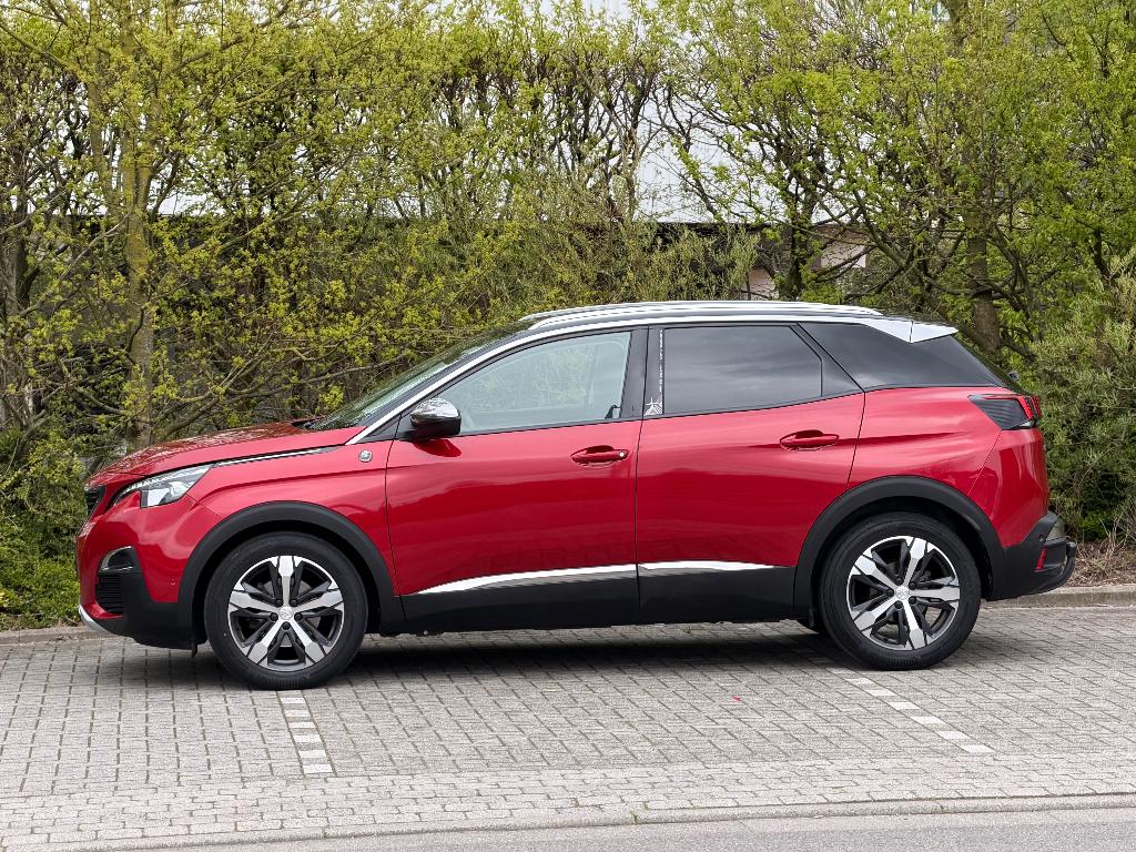 Peugeot 3008 1.2 PureTech Crossway en demi-cuir,, Rouge, Achat, Euro 6, Entreprise