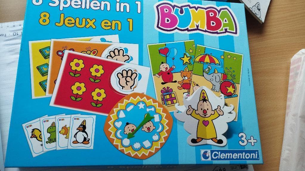 Bumba 8 jeux en 1 NEUF - Clementoni, Enlèvement ou Envoi, Neuf