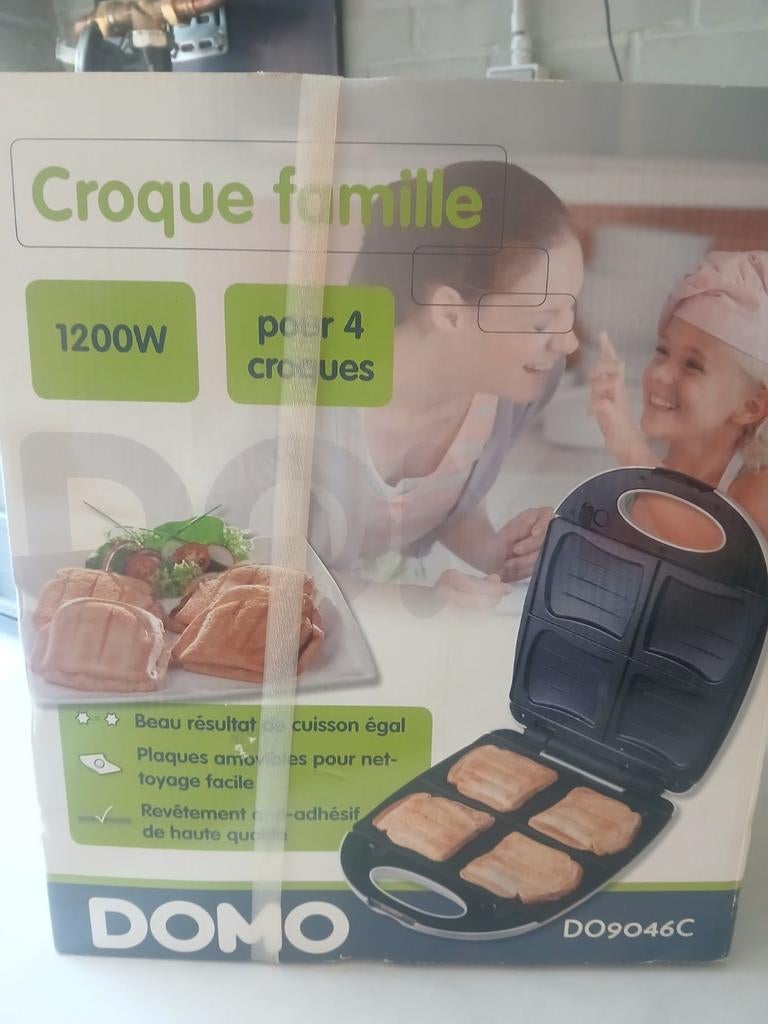 Croque-monsieur en wafelijzer, Ophalen of Verzenden