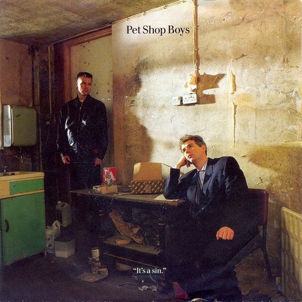 petshop boys - C'est un péché, Housse de protection extérieure, Enlèvement ou Envoi, Comme neuf