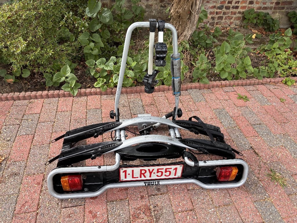 Porte-vélos Thule sur attelage – 2 vélos, Enlèvement, 2 vélos, Utilisé, Porte-hayon