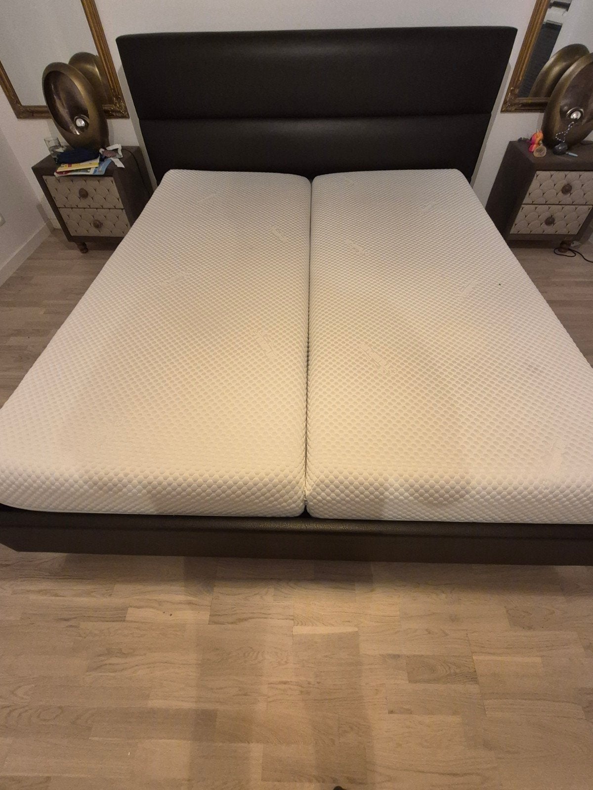 Tempur bed, Maison & Meubles, Enlèvement, Comme neuf, 210 cm, 180 cm