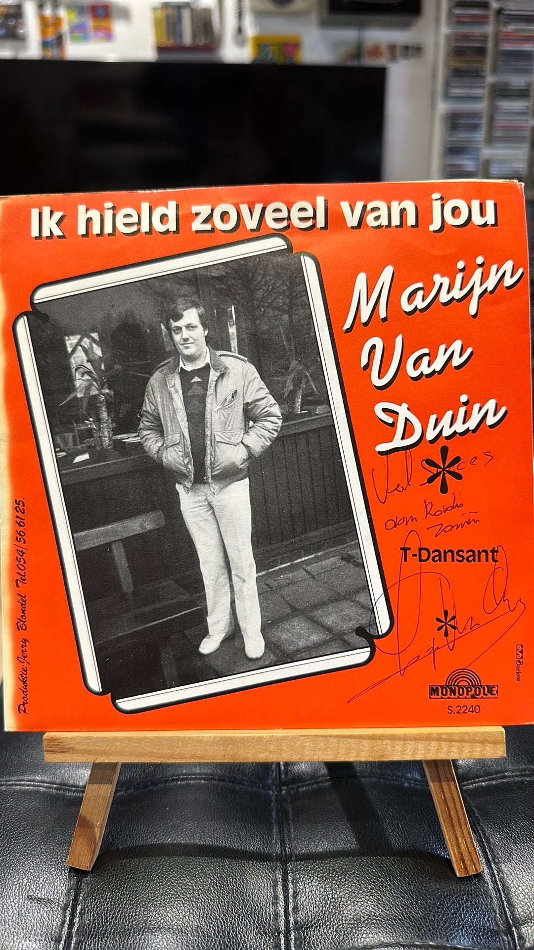 Marijn van duin, Gesigneerd, Ophalen of Verzenden, Gebruikt